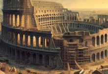 Coliseu Vespasiano, Arquitetura Romana, Virtus na Antiguidade, Eventos no Coliseu, História de Roma, Engenharia Arquitetônica, Gladiadores Romanos, Anfiteatros Históricos, Turismo Cultural em Roma, Restauração de Monumentos, Hipogeus no Coliseu, Batalhas Navais Simuladas, Vespasiano e Tito, Monumentos da Roma Antiga, Legado Arqueológico, Impacto Cultural do Coliseu, Entretenimento na Antiguidade, Roma Imperial, Rastrelli e Arqueologia, Política e Arquitetura Romana