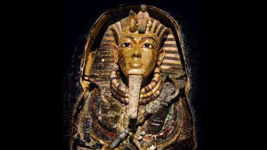 Tumba de Tutancâmon, Arte funerária egípcia, Pinturas na tumba, Urgência na preparação, Morte de Tutancâmon, Descoberta arqueológica, Ritual funerário egípcio, Howard Carter, Vale dos Reis, Dinastia Amarna, Pressa na arte antiga, Marcas apressadas, Descoberta de 1922, Tradições funerárias, Técnica de conservação, Artesãos egípcios, Cultura popular egípcia, Enigma da tumba, Importância histórica, Prazo de selamento