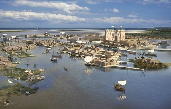 Cidades afundadas do Egito, Artefatos subaquáticos egípcios, Franck Goddio, Mistérios egípcios, Museu de Minneapolis, Religião egípcia, Os Mistérios de Osíris, Ressonância magnética submarina, Tesouros submersos, Panteão egípcio, Thonis e Heracleion, Templo de Amun-Gareb, Escavações subaquáticas, História do Egito antigo, Serápis e Osíris, Descobertas arqueológicas, História do Mediterrâneo, Cidades antigas egípcias, Arqueologia subaquática, Minneapolis Institute of Art