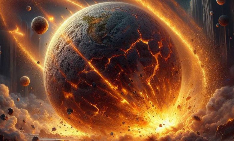 Colisão Terra-Theia, Evidências de Colisão Planetária, Formação da Lua, Geologia Planetária Profunda, Simulações Computacionais Cósmicas, Massas Continentais Subterrâneas, Penetração Profunda do Manto, Evolução Terrestre, Imagens Sísmicas Terrestres, Fragmentos do Manto de Theia, Origens da Lua, Impacto Cósmico Pré-Histórico, Supercontinentes e Catástrofes, Desenvolvimento Lunar, Influência de Colisões Planetárias, História Cósmica da Terra, Catástrofes Planetárias Antigas, Ciência Planetária Avançada, Astrofísica da Formação Planetária, Geodinâmica Lunar-Terrestre