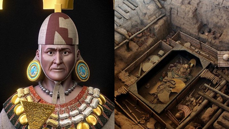 Descobertas Arqueológicas Moche, Complexo de Tumbas Intactas, Civilizações Pré-Incas no Peru, Sepulturas Não Saqueadas Moche, Riquezas Insondáveis da Civilização Mochica, Tesouros do Senhor de Sipán, Museus Especializados em Relíquias Antigas, Pirâmides Moche na Costa Norte do Peru, Rede de Aquedutos Moche, Técnicas de Metalurgia dos Moche, Artefatos Mochicanos, Pinturas e Murais Moche, Cultura e Crenças Moche, Arqueólogo Walter Alva, Descoberta Revolucionária em Huaca Rajada, Estruturas Cerimoniais Andinas, Linhas Cerimoniais Processionais Moche, Cosmologia Moche, Pirâmides de Tijolos de Barro em Huaca Rajada, Plataforma Cerimonial Moche, Mausoléus e Centros Sagrados Moche, Esconderijo de Cerâmica Moche, O Guardião de Huaca Rajada